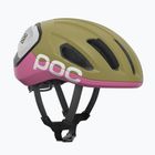 Kask rowerowy POC Amidal olivine green matt/thulite pink matt