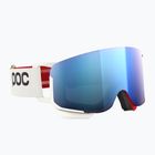 Gogle narciarskie POC Nexal Mid rouge/blanc/partly sunny blue