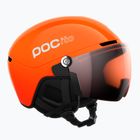 Kask narciarski dziecięcy POC POCito Obex Visor S2 Jr fluorescent orange