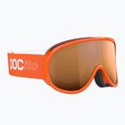 Gogle narciarskie dziecięce POC POCito Retina Jr S2 fluorescent orange/partly sunny light orange