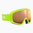 Gogle narciarskie dziecięce POC POCito Opsin fluorescent yellow/green/partly sunny light orange