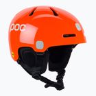 Kask narciarski dziecięcy POC Pocito Fornix MIPS Jr fluorescent orange