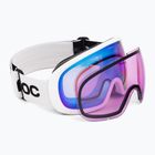 Gogle narciarskie POC Fovea Mid Clarity Comp hydrogen white/spektris blue