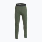 Spodnie termoaktywne męskie Pinewood Abisko Merino Base Layer d.mossgreen