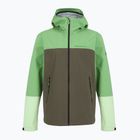 Kurtka przeciwdeszczowa męska Peak Performance Trail Hipe Shell Jacket peppermint/pine needle/green