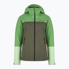 Kurtka przeciwdeszczowa damska Peak Performance Trail Hipe Shell Jacket peppermint/pine needle/vivid