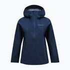 Kurtka przeciwdeszczowa damska Peak Performance Trail Hipe Shell Jacket blue shadow