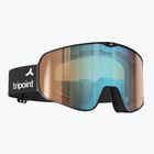 Gogle narciarskie Tripoint 109 Tumba Peak matt black/orange/blue multi ultravue