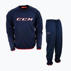 Dres dziecięcy CCM Locker Suit JR navy