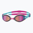 Okulary do pływania Zoggs Endura Mirror aqua/pink/mirrored multi