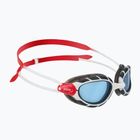 Okulary do pływania Zoggs Predator white/ red/ tint blue