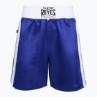 Spodenki bokserskie męskie Cleto Reyes Satin Boxing blue/white