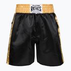 Spodenki bokserskie męskie Cleto Reyes Satin Boxing black/gold