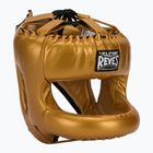 Kask bokserski Cleto Reyes With Round Face Bar gold