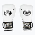 Rękawice bokserskie Cleto Reyes Velcro Sparring white/black