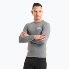 Bluza termoaktywna męska ODLO Active Warm Originals Bl Top Crew Neck odlo steel grey melange