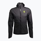 Kurtka do biegania męska SCOTT RC Run Waterproof black/yellow