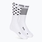 Skarpety X-Socks Bike Race arctic white/dot/stripe