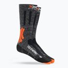 Skarpety X-Socks Trek X Merino grey duo melange/x-orange/black