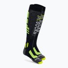 Skarpety snowboardowe X-Socks Snowboard 4.0 black/grey/phyton yellow