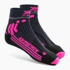 Skarpety do biegania damskie X-Socks Run Speed Two 4.0 dolomite grey/neon flamingo