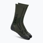 Skarpety X-Socks Hike Discover Crew green/black