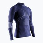 Longsleeve termoaktywny męski X-Bionic Energy Accumulator 4.0 Turtle Neck marine/optical white