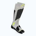 Skarpety narciarskie X-Socks Ski Discover Otc rhino grey/canary