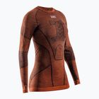 Longsleeve termoaktywny damski X-Bionic Symbio Merino Shirt clay