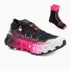 Buty do biegania + skarpety X-Bionic Terraskin X00/C x black/x white/fluo pink