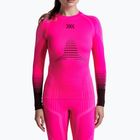 Bluza termoaktywna damska X-Bionic Invent Graphics LS fluo pink/x white