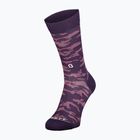 Skarpety SCOTT Trail Camo Crew dark purple/white