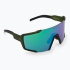 Okulary przeciwsłoneczne SCOTT Shield kaki green/green chrome