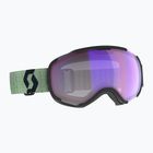 Gogle narciarskie SCOTT Faze II LS soft green/black/light sensitive blue chrome