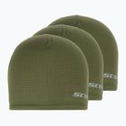 Czapka zimowa SCOTT Fleece Lt Beanie 3 szt. fir green