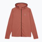 Bluza do biegania męska On Climate Zip Hoodie auburn