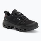 Buty męskie On Running Cloudrock Low Waterproof black/black