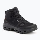 Buty męskie On Cloudrock Mid Waterproof black/black