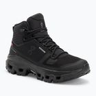 Buty damskie On Cloudrock Mid Waterproof black/black