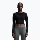 Longsleeve treningowy damski On Running Studio Long-T Crop black