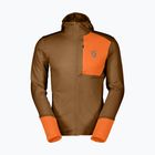 Bluza męska SCOTT Defined Light Hoody bread brown/flash orange