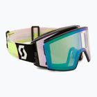 Gogle narciarskie SCOTT React black/neon yellow/amp lavender chrome
