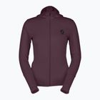 Bluza polarowa damska SCOTT Defined Light Hoody cocoa red