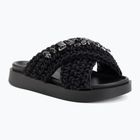 Klapki damskie INUIKII Woven Stones black