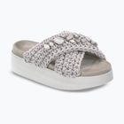 Klapki damskie INUIKII Woven Stones Platform stone grey