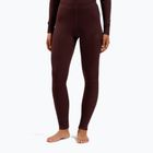 Spodnie termoaktywne damskie ODLO Active Warm Bl Bottom Long fudge