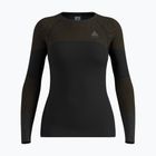 Longsleeve termoaktywny damski ODLO Fundamentals Performance Warm Bl Top Crew Neck black