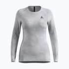 Bluza termoaktywna damska ODLO Active Warm X Pow Bl Top Crew Neck odlo silver grey