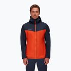 Kurtka przeciwdeszczowa męska Mammut Kento Light HS hot red marine