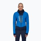Kurtka softshell męska Mammut Aenergy SO Hybrid Hooded ice/marine
